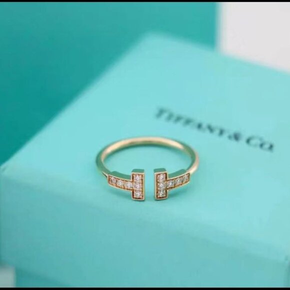Tiffany & Co. Shoes - ‌Tiffany T Collection 18K Rose Gold Diamond Ring